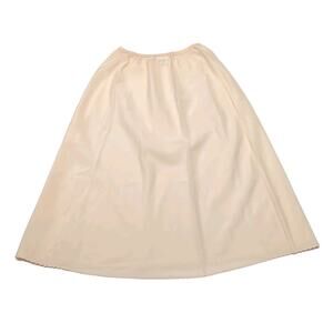 Nordstrom Half Slip 25 Inch Womens VTG Sz M (XXS-S Today) Beige Dress Skirt READ